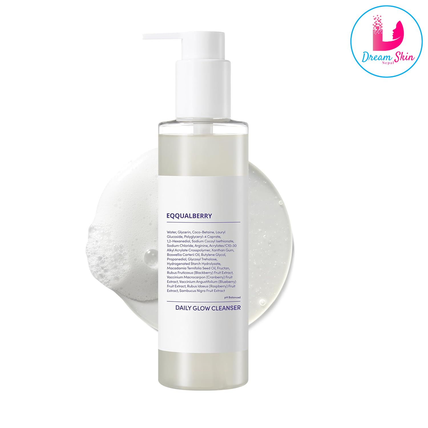 EQQUALBERRY Daily Glow Cleanser [210ml]